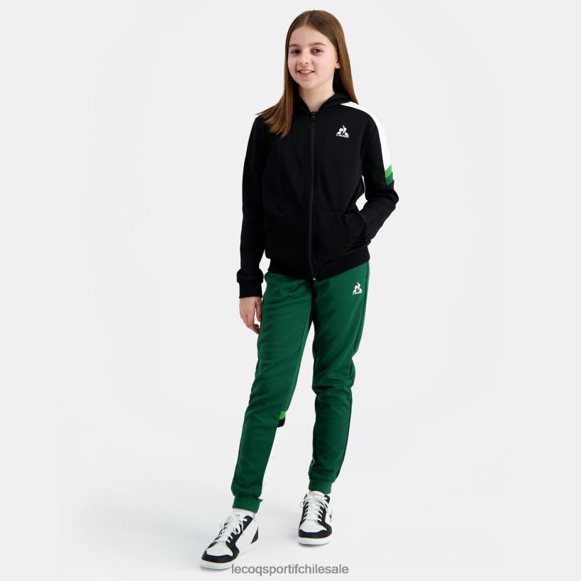 niños sudadera con capucha y cremallera multicolor T24B2391 Le Coq Sportif ropa
