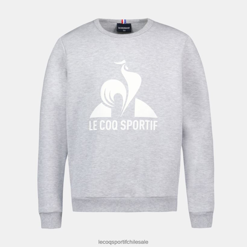 niños sudadera gris T24B2397 Le Coq Sportif ropa