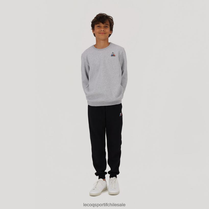 niños sudadera gris T24B2660 Le Coq Sportif ropa