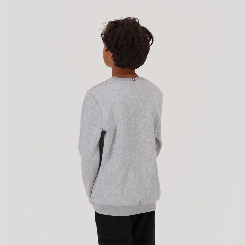 niños sudadera gris T24B2660 Le Coq Sportif ropa