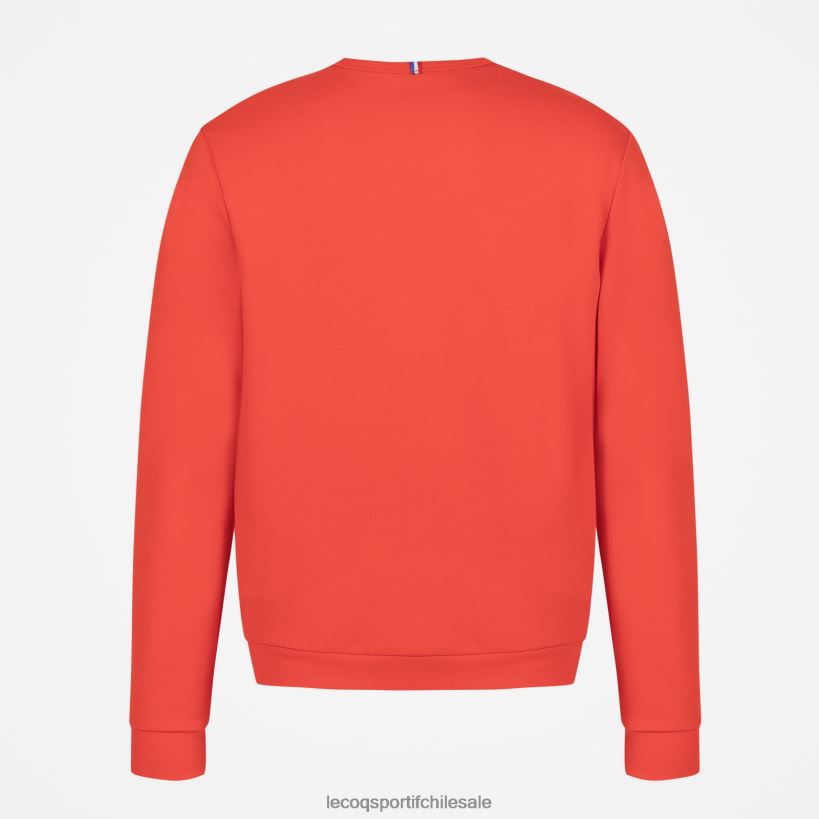 niños sudadera roja T24B2659 Le Coq Sportif ropa