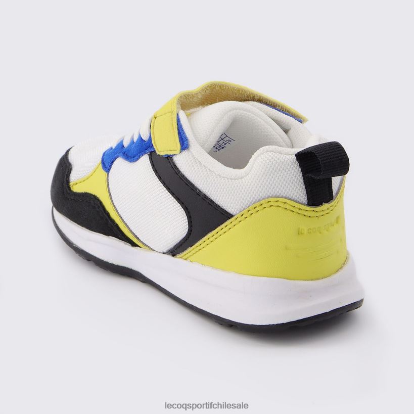 niños zapato lcs r500 bebe sport blanco T24B2672 Le Coq Sportif zapatos
