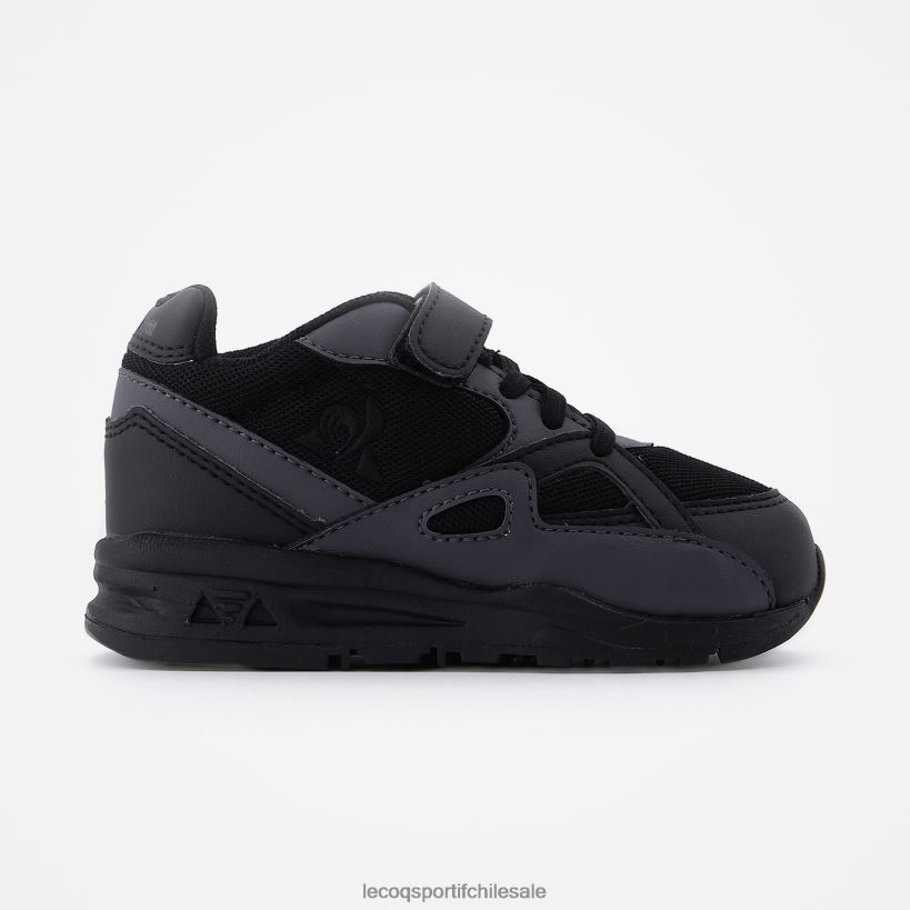 niños zapato lcs r850 bebe negro T24B2677 Le Coq Sportif zapatos