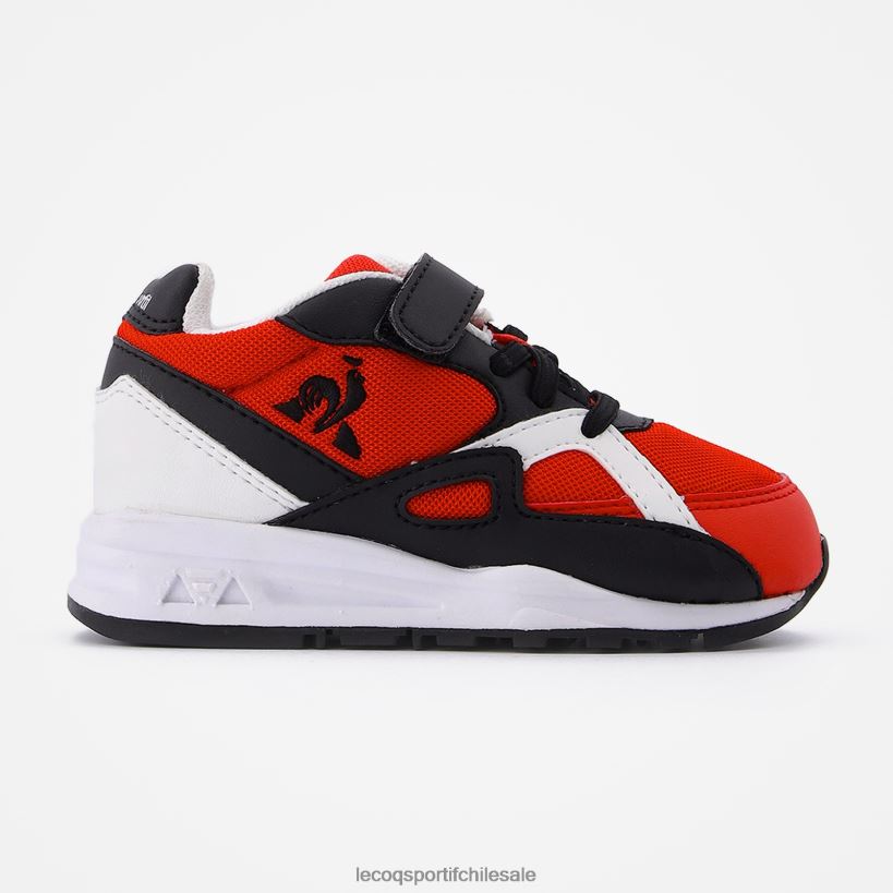 niños zapato lcs r850 bebe rojo T24B2678 Le Coq Sportif zapatos