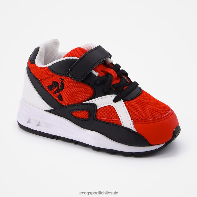 niños zapato lcs r850 bebe rojo T24B2678 Le Coq Sportif zapatos
