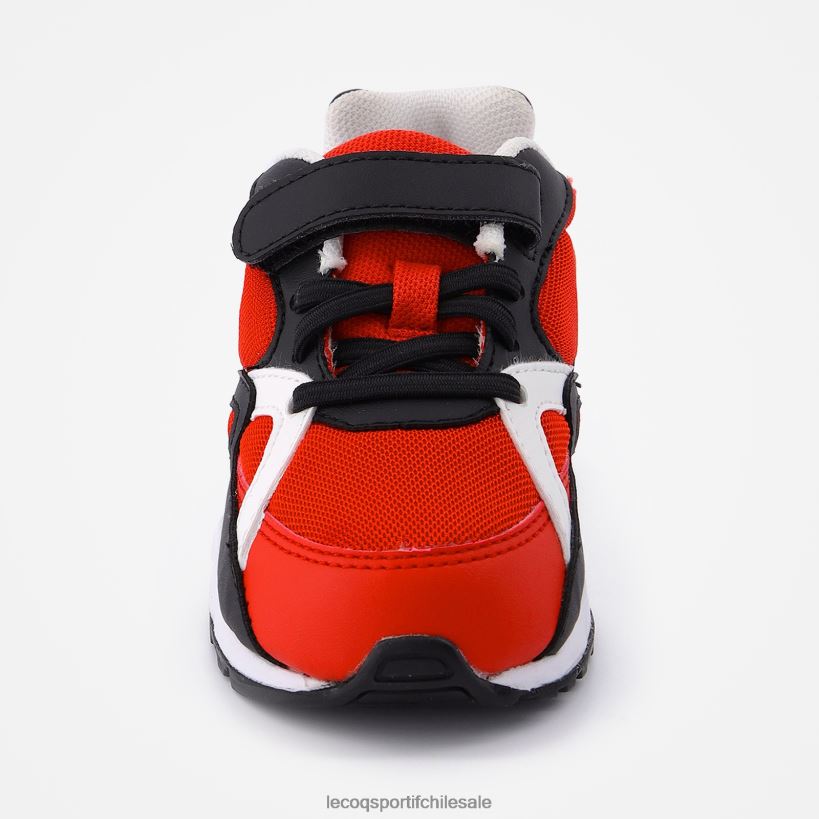 niños zapato lcs r850 bebe rojo T24B2678 Le Coq Sportif zapatos