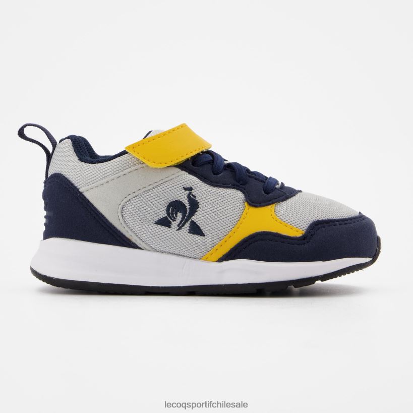 niños zapato r500 bebe sport gris T24B2417 Le Coq Sportif zapatos
