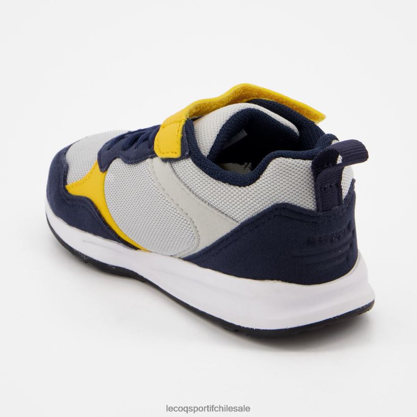 niños zapato r500 bebe sport gris T24B2417 Le Coq Sportif zapatos