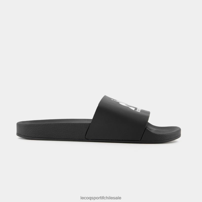 niños diapositivas hechas en francia negro T24B2426 Le Coq Sportif zapatos
