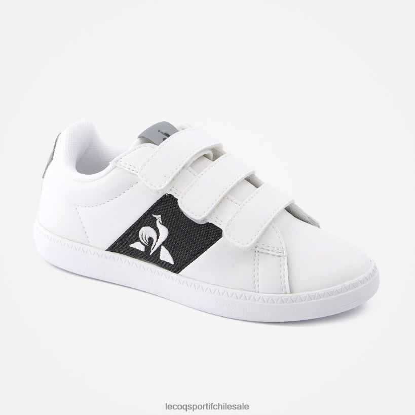 niños zapato corteclassic 2 tonos blanco T24B2686 Le Coq Sportif zapatos