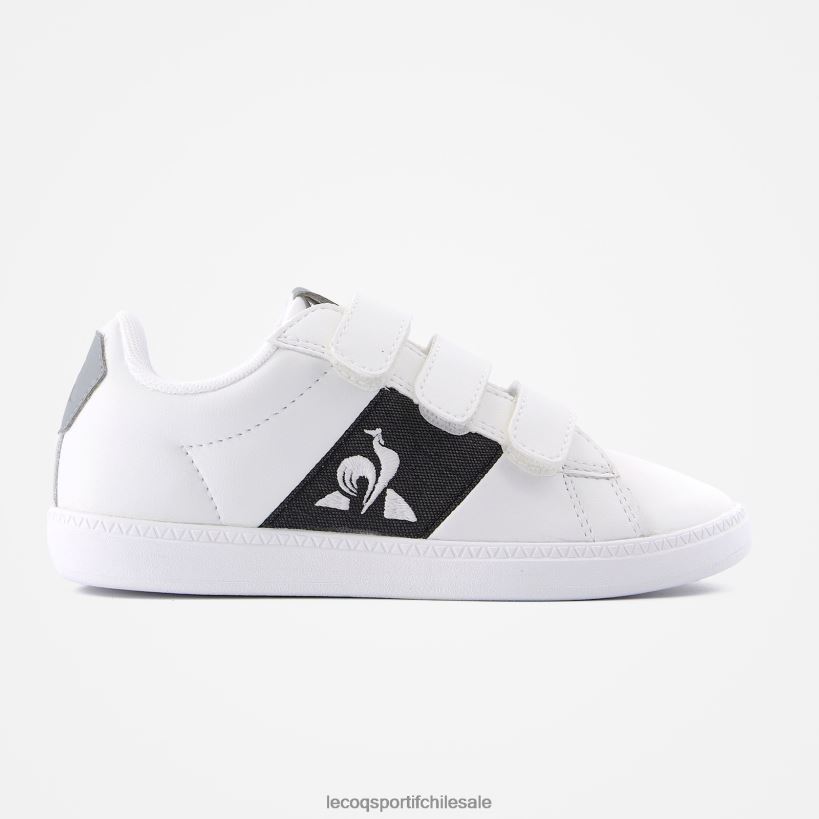 niños zapato corteclassic 2 tonos blanco T24B2686 Le Coq Sportif zapatos