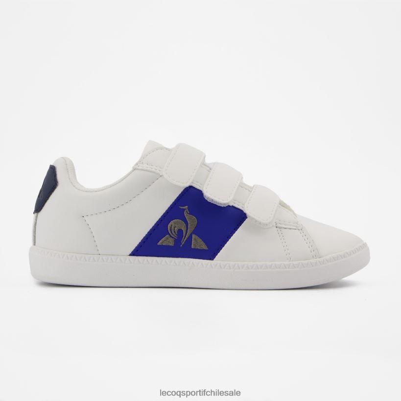 niños zapato de corteclásico blanco T24B2420 Le Coq Sportif zapatos