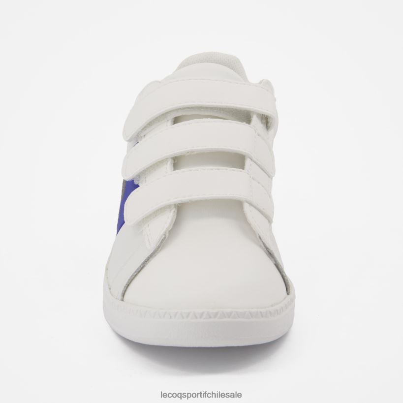 niños zapato de corteclásico blanco T24B2420 Le Coq Sportif zapatos