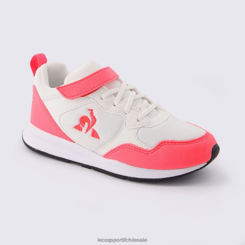 niños zapato lcs r500 niña fluo blanco T24B2671 Le Coq Sportif zapatos