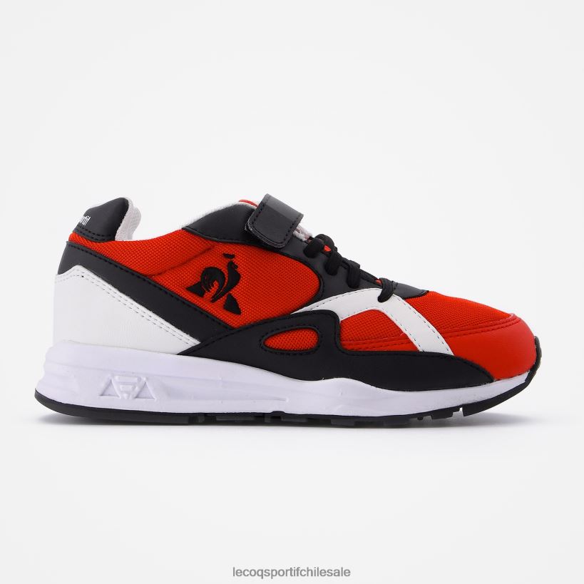 niños zapato lcs r850 rojo T24B2680 Le Coq Sportif zapatos