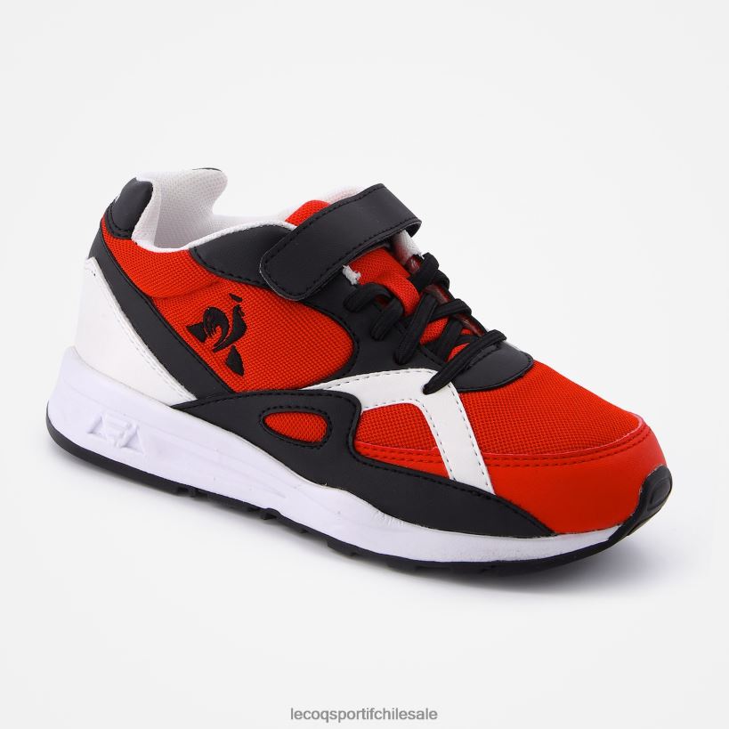 niños zapato lcs r850 rojo T24B2680 Le Coq Sportif zapatos