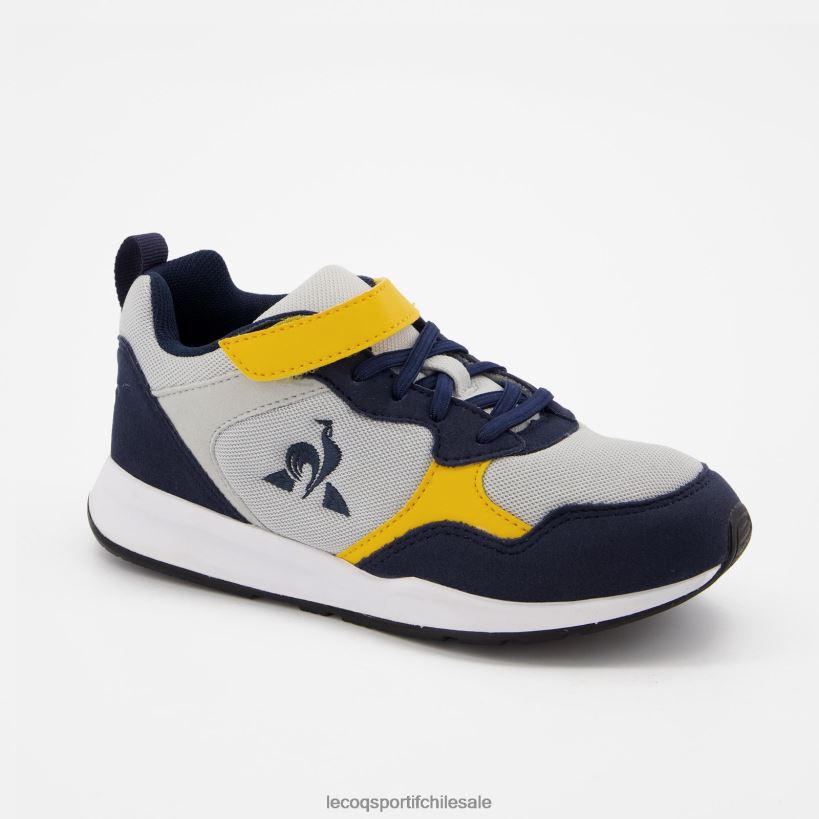 niños zapato r500 sport gris T24B2423 Le Coq Sportif zapatos