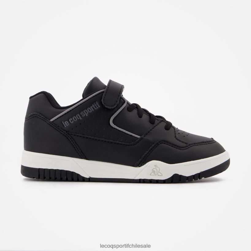 niños zapato t1000 negro T24B2419 Le Coq Sportif zapatos
