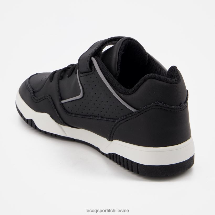 niños zapato t1000 negro T24B2419 Le Coq Sportif zapatos