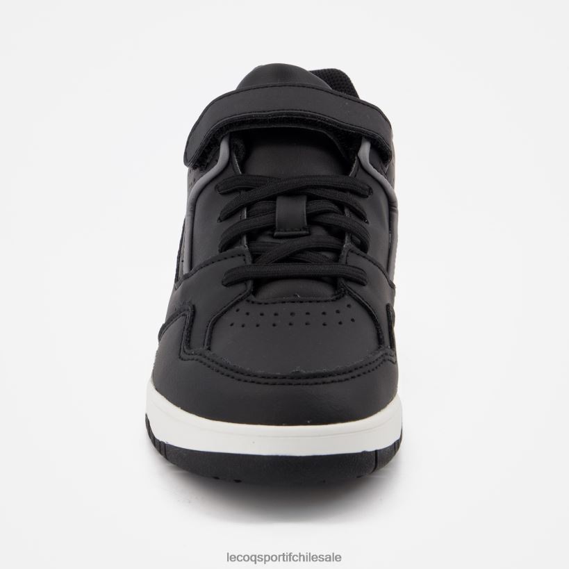 niños zapato t1000 negro T24B2419 Le Coq Sportif zapatos