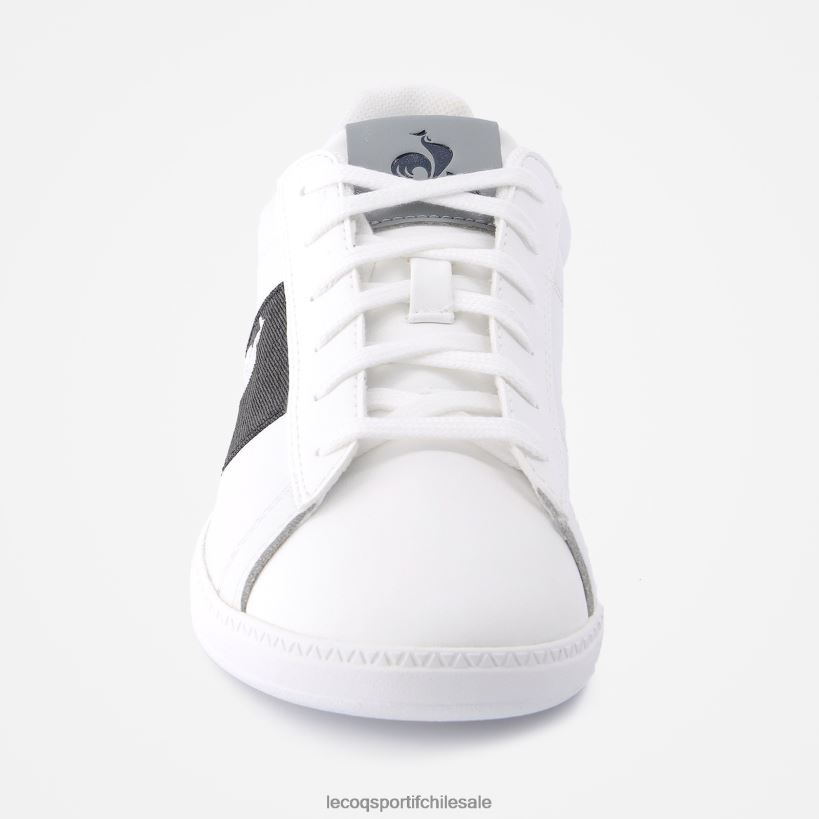 niños zapato courtclassic junior 2 tonos blanco T24B2687 Le Coq Sportif zapatos