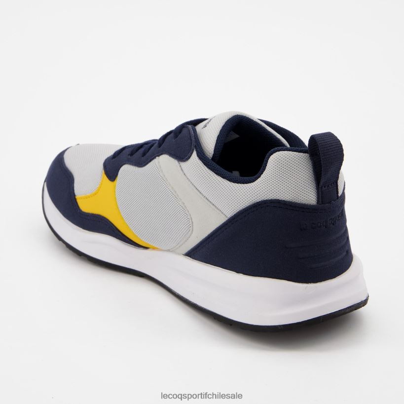 niños zapato r500 junior sport gris T24B2430 Le Coq Sportif zapatos